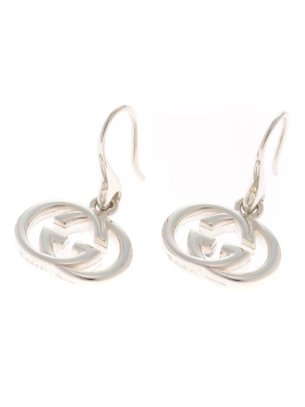 Gucci Brit Earrings Silver